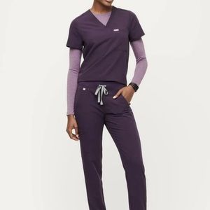 Figs Purple Shadow Scrub Set XXS/XXSP